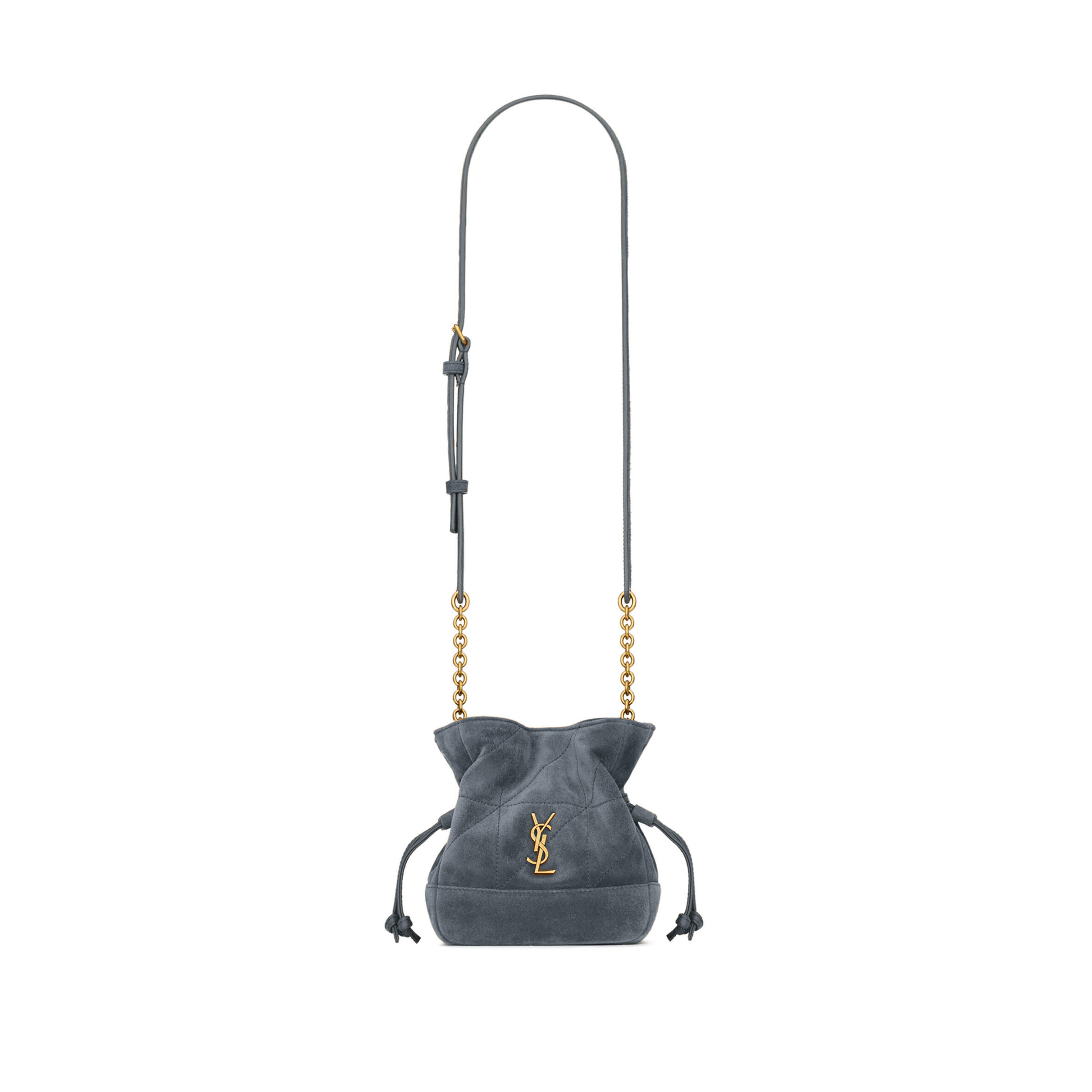 Y51 JAMIE MINI SHOULDER POUCH IN SUEDE 859174 (15.5*14.5*8cm)